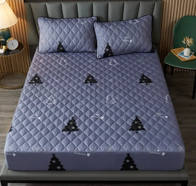 Quilted Bed Sheet Thickened Bedspread Waterproof And Breathable