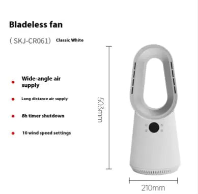 Bladeless Fan Dual-purpose Air Circulation