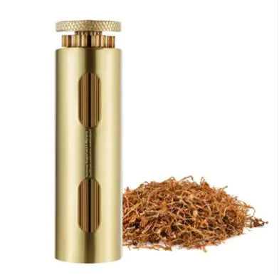 Solid Brass Manual Cigarette Tobacco Rolling Machine