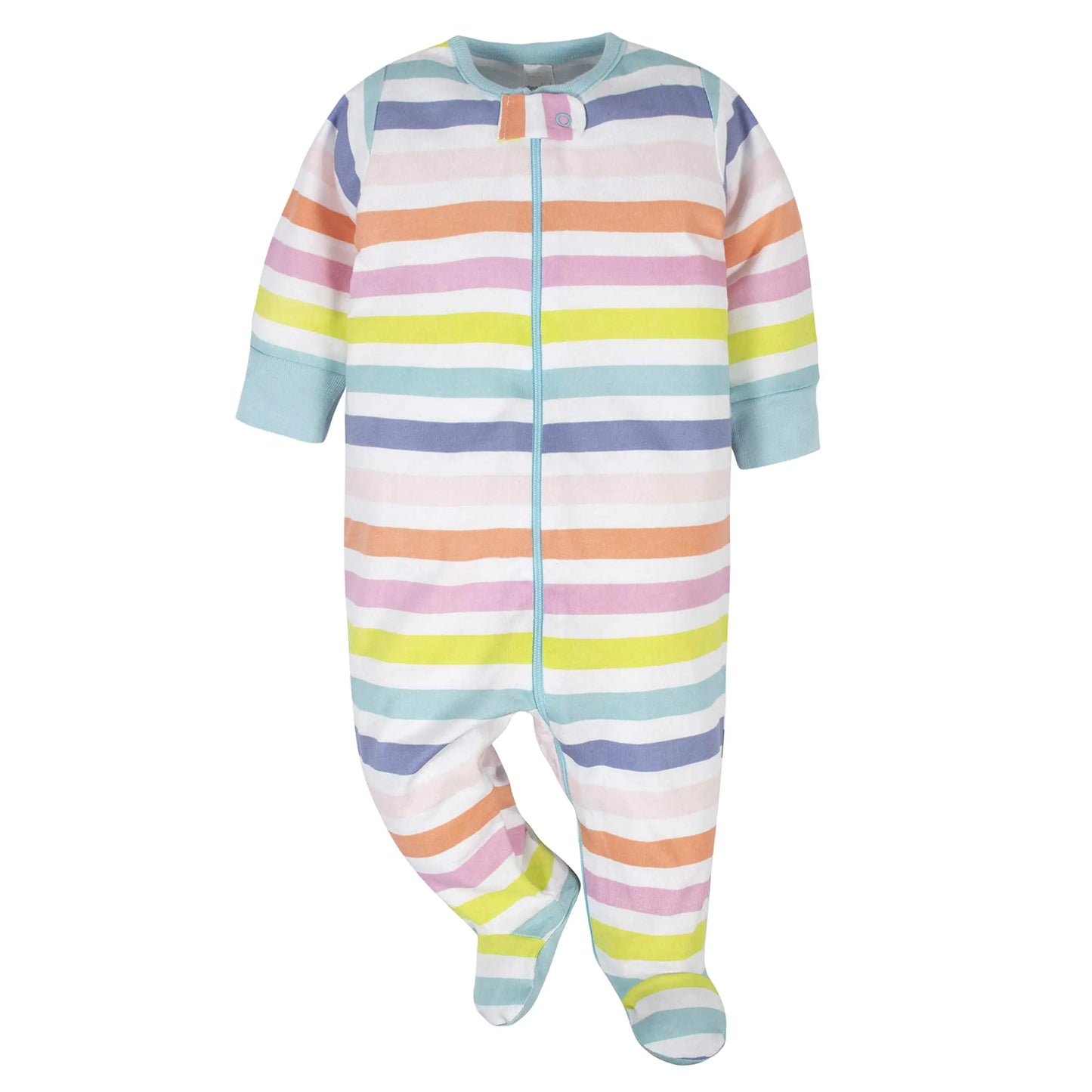 Onesies Brand baby-girls 4-pack Sleep 'N Play Footies Multi Pack 3-6 Months Pink Unicorns