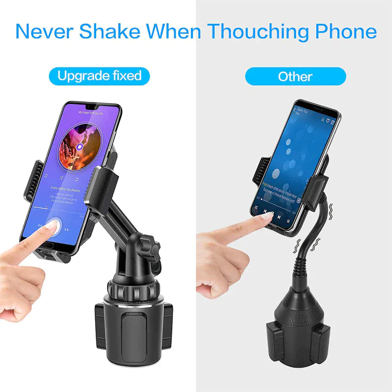 Universal 360° Adjustable Car Mount Cup Stand Cradle Holder For Cell Phone USA