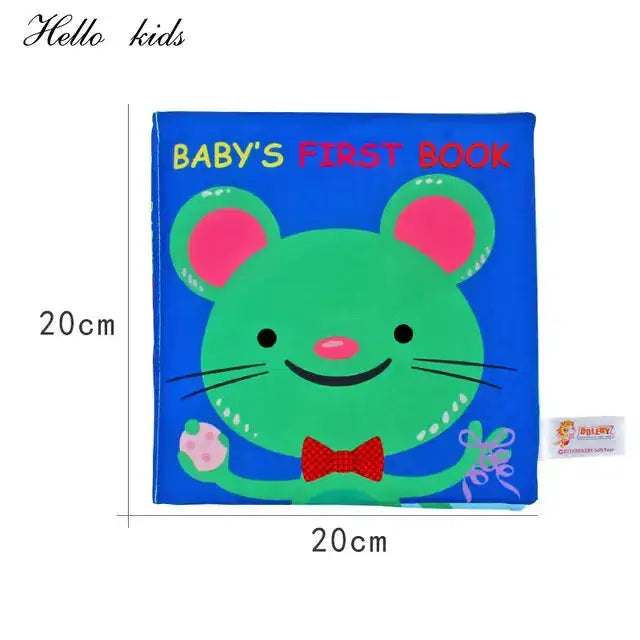 3D Soft Baby Books Activity Quiet Cloth Book