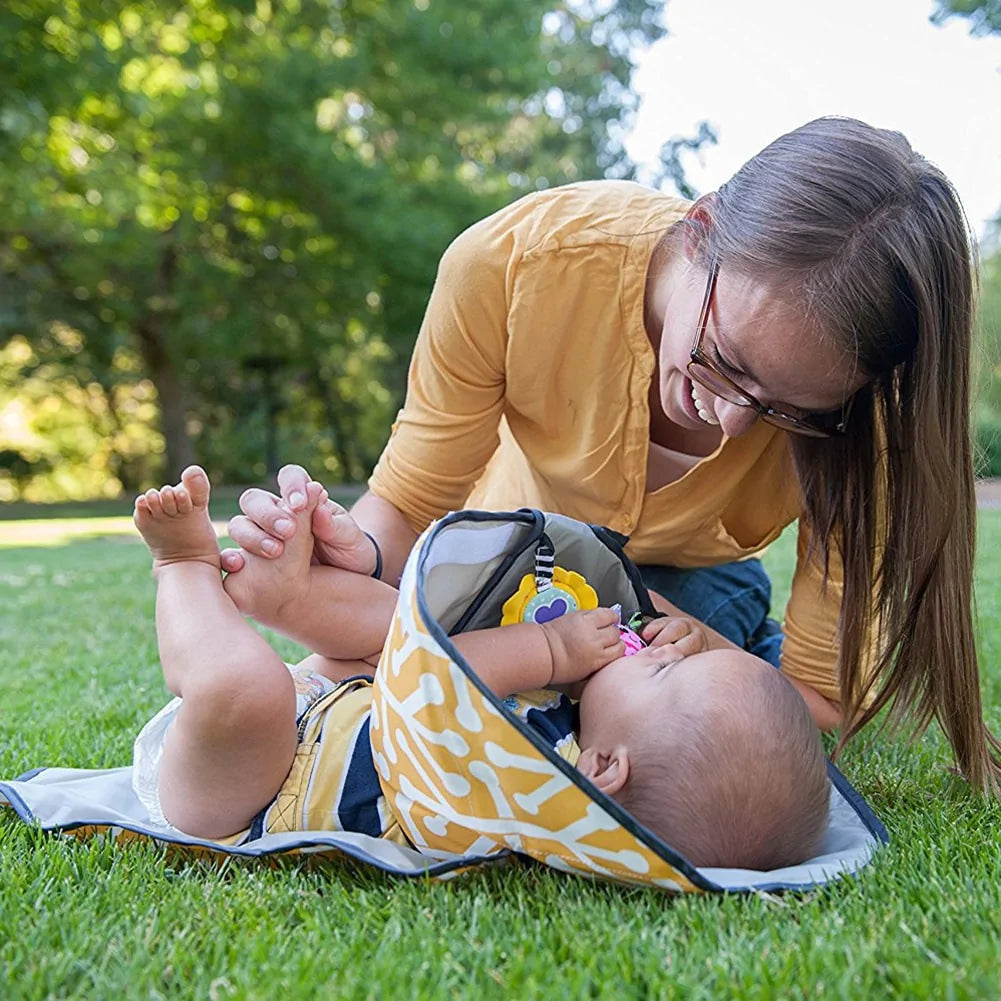 Portable Outdoor Waterproof Baby Diaper Changing Pad