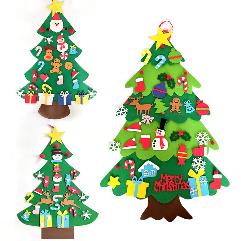 Felt Christmas Tree Ornaments