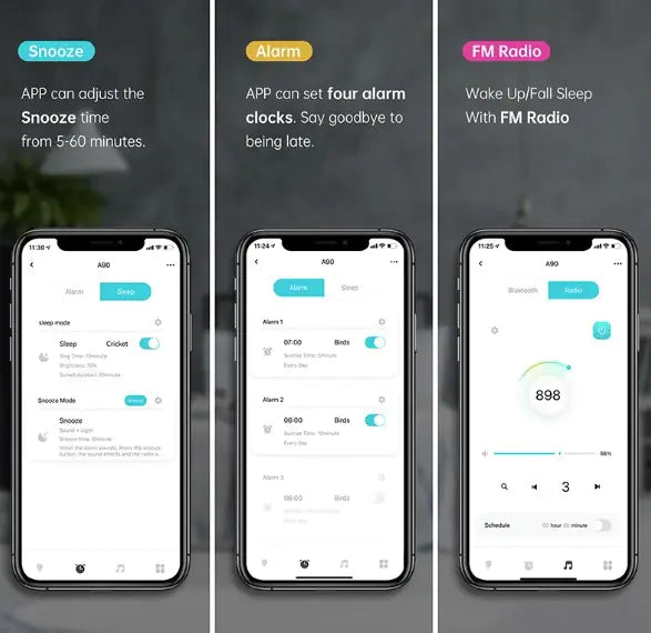 WiFi Smart App Wake Up Clock