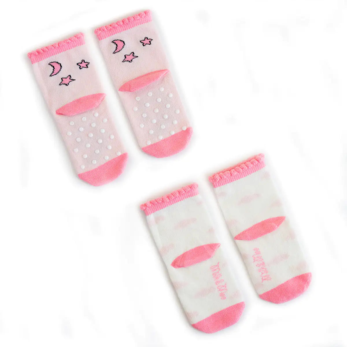 Milk&Moo Buzzy Bee and Chancin 4 Piece Baby Sock Set