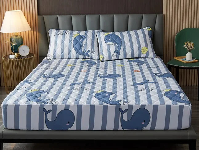 Quilted Bed Sheet Thickened Bedspread Waterproof And Breathable