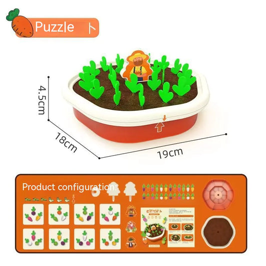 Baby Radish Pulling Toy - Parent-Child Interactive Educational Toy