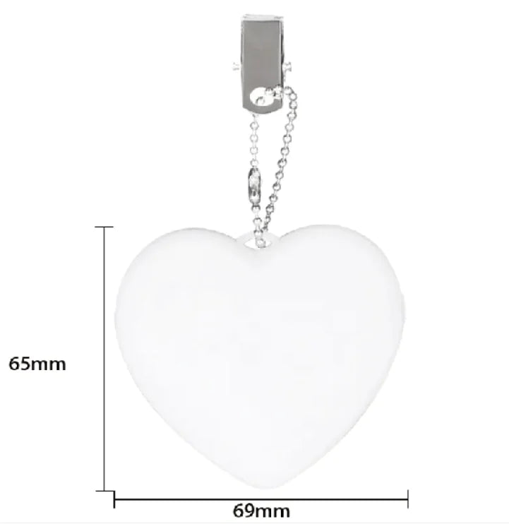 Heart Beam LED Purse Light