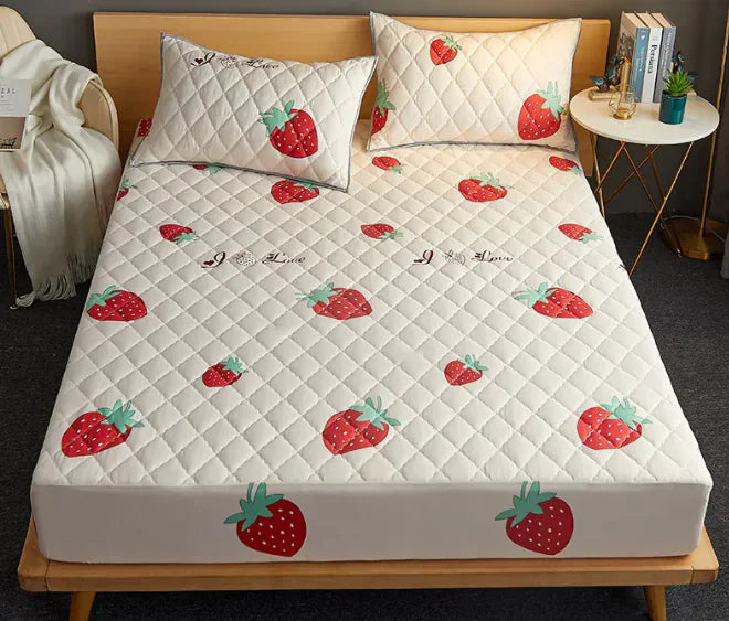 Quilted Bed Sheet Thickened Bedspread Waterproof And Breathable