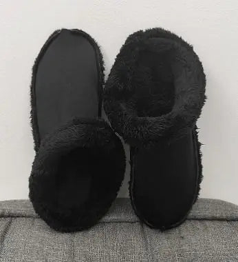 Plush Liner Cotton Slippers Sets