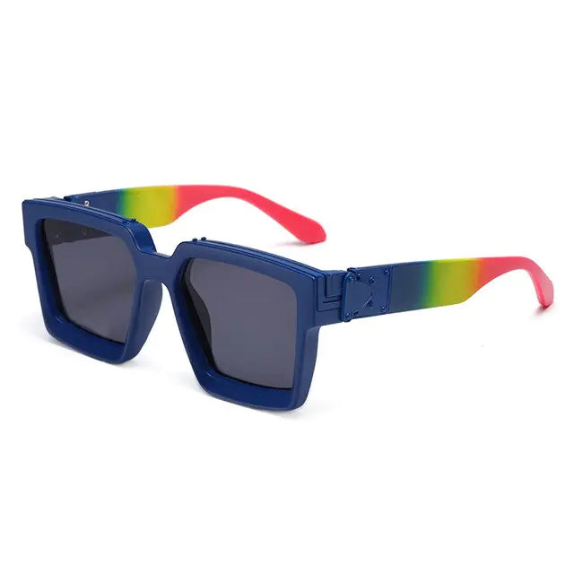 Europe And The United States Bounce Sunglasses Large Square Sunglasses