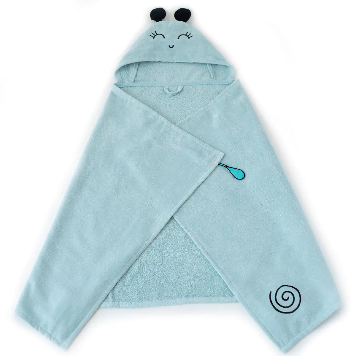 Milk&Moo Sangaloz Velvet Hooded Baby Towel