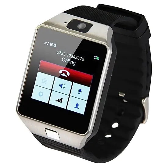 Bluetooth Smart Watch Phone + Camera SIM Card For Android IOS Phones