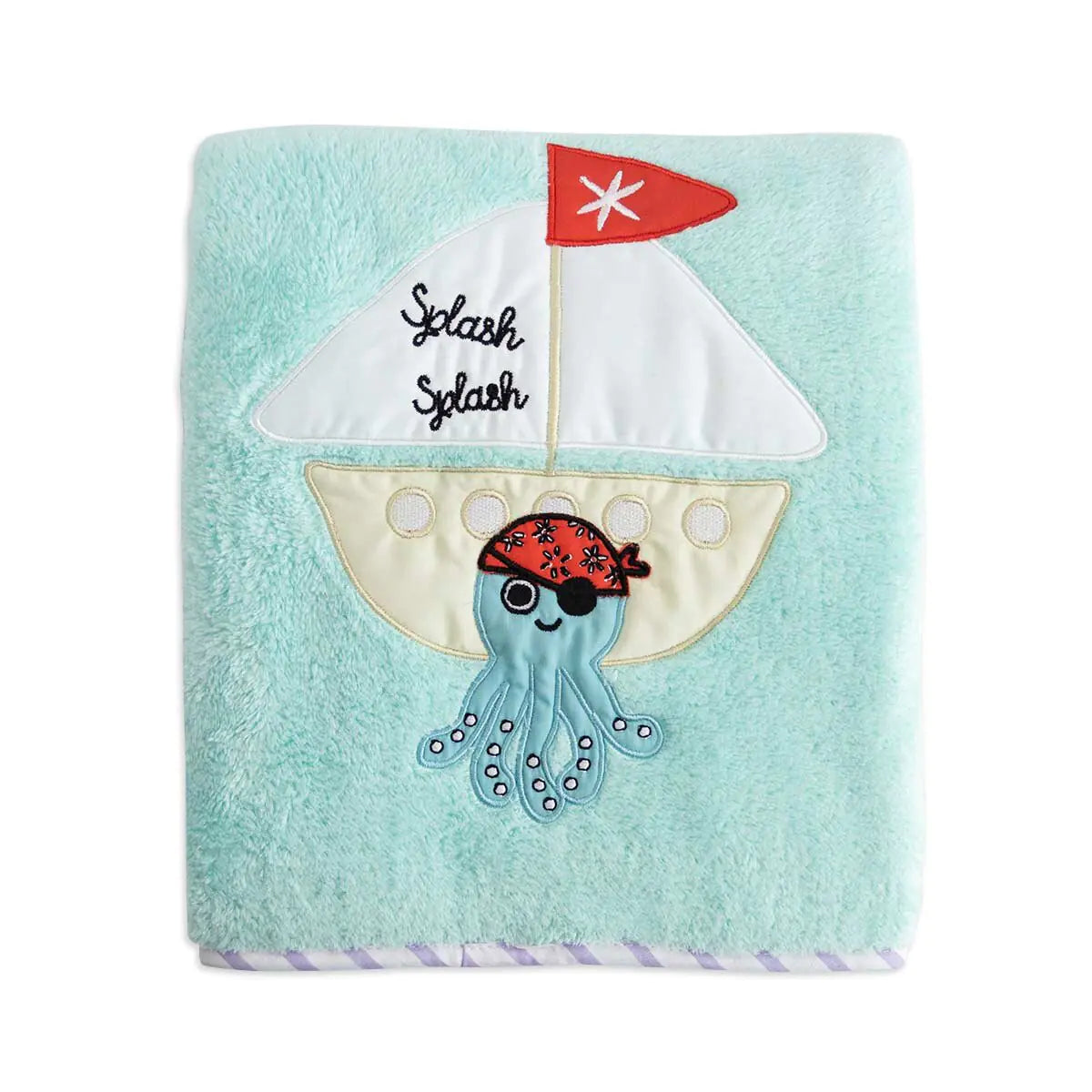 Milk&Moo Sailor Octopus Baby Blanket for Stroller