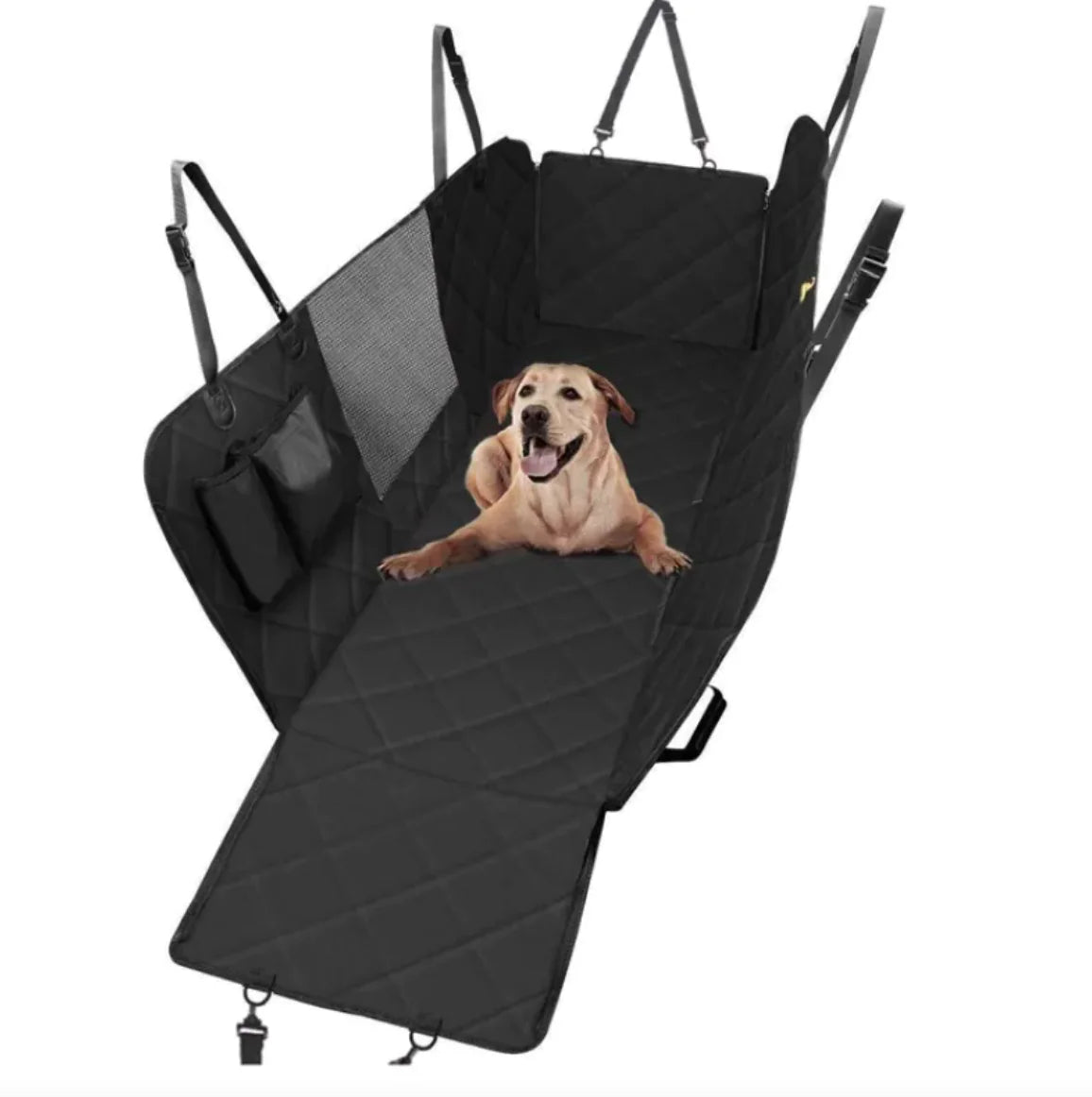 Pet Travel Rear Seat Cushion with Dog Toilet