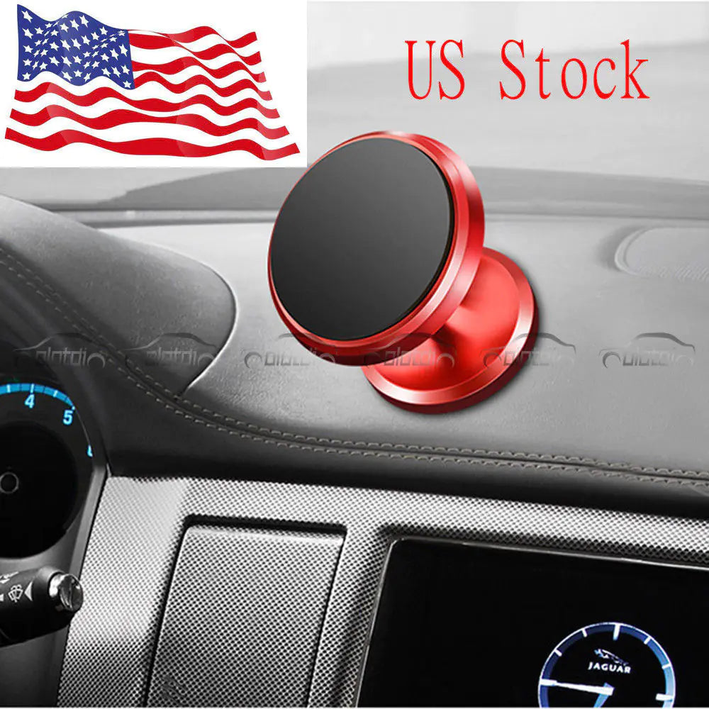 360 Degree Magnetic Car Dash Mount Ball Dock Holder For Phone Tablet Universal