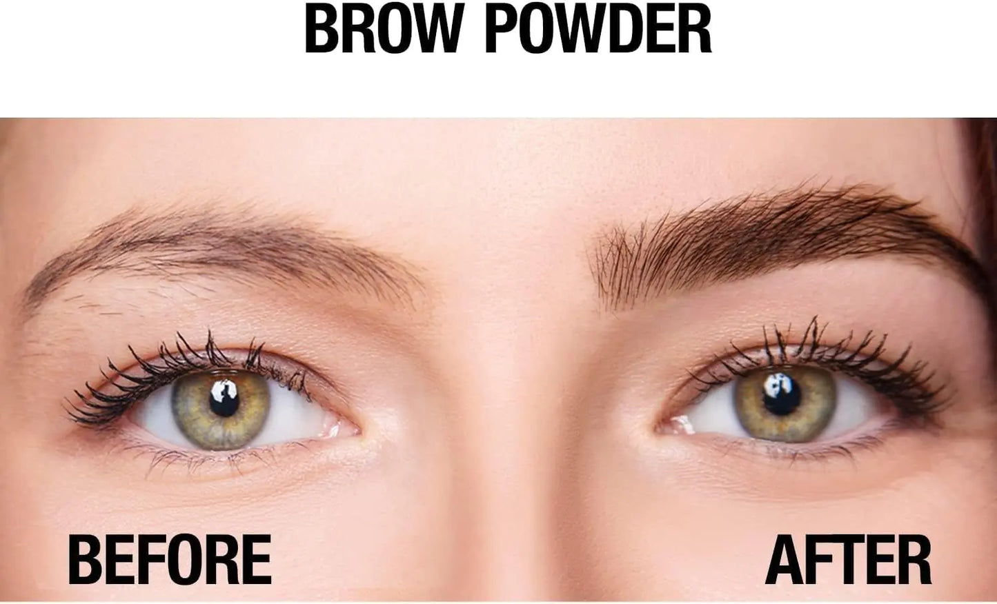 Palladio Brow Powder for Eyebrows, Soft and Natural Eyebrow Powder with Jojoba Oil & Shea Butter, Helps Enhance & Define Brows, Compact Size for Purse or Travel, Includes Applicator Brush, Auburn