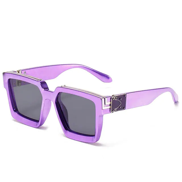 Europe And The United States Bounce Sunglasses Large Square Sunglasses