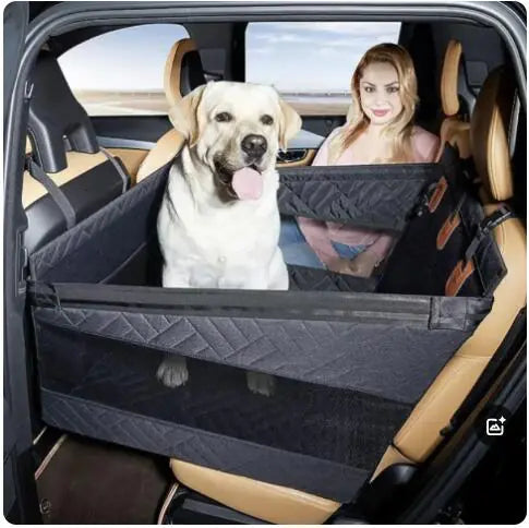 Waterproof & Dirt-Resistant Dog Bed for Car Travel