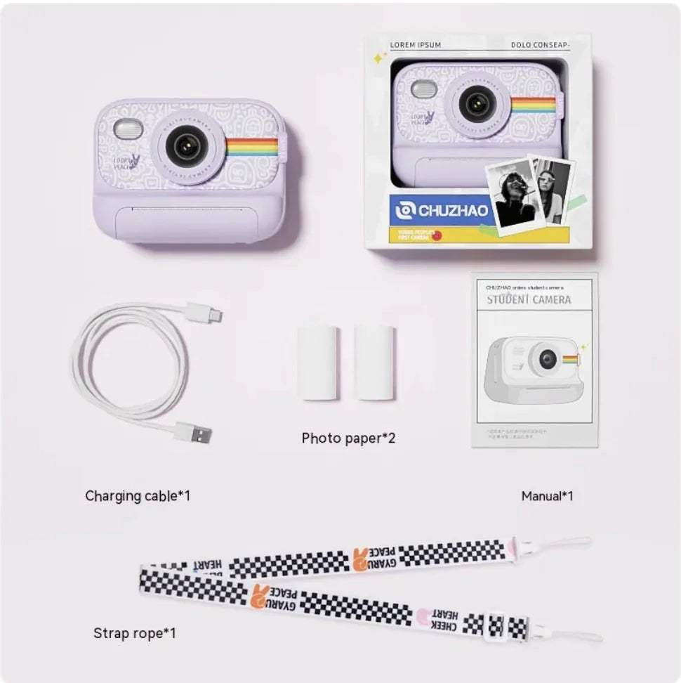 Printable Digital Camera Toy for Kids – Perfect Student Gift or Baby Birthday Present