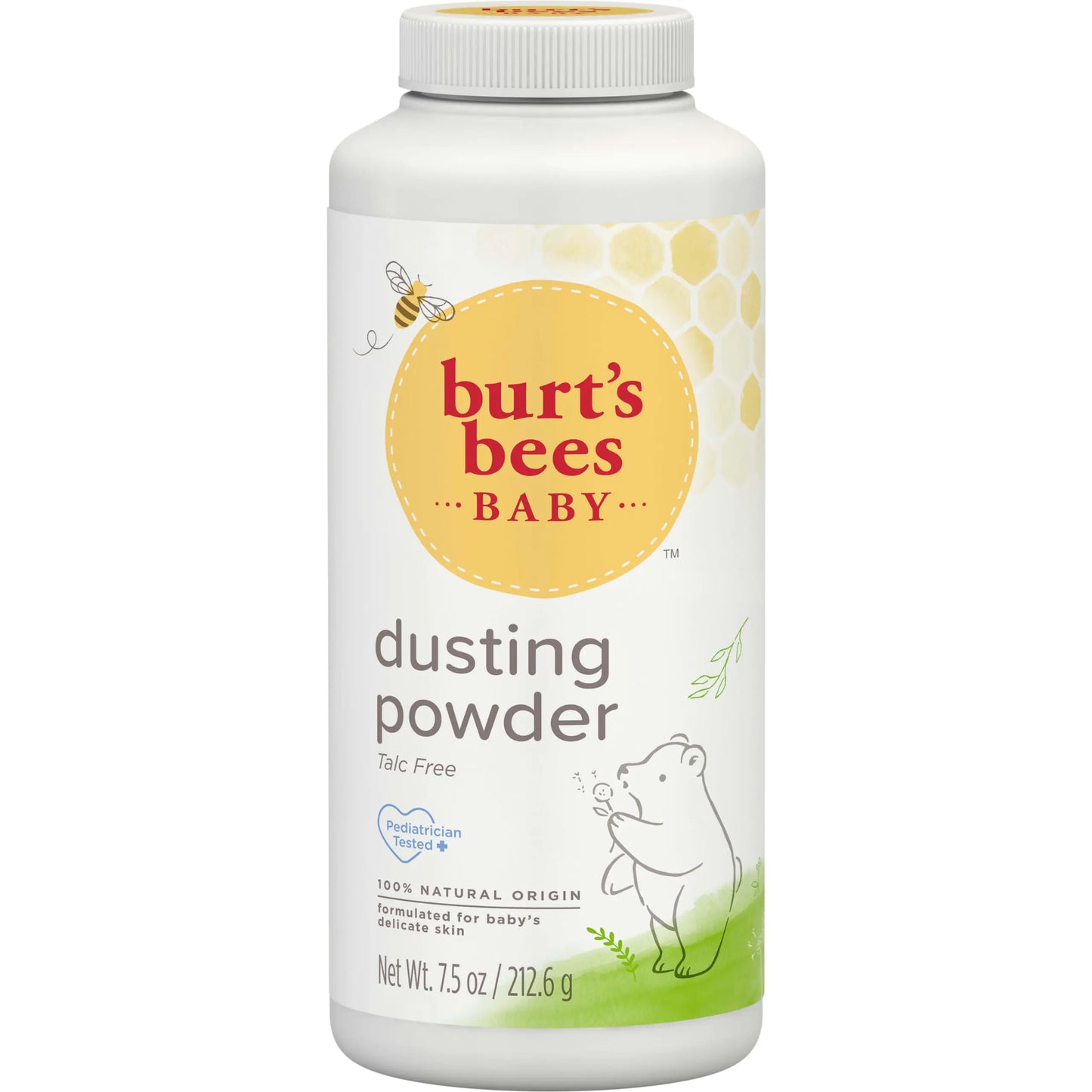 Burt's Bees Baby Dusting Powder, 100% Natural Origin, Talc-Free, Pediatrician Tested, 7.5 Ounces, Pack May Very 1.41 Pound (Pack of 1)