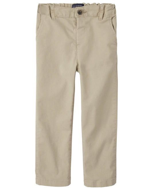 The Children's Place Baby-Boys and Toddler Stretch Chino Pants 4T Sand Wash Single 1