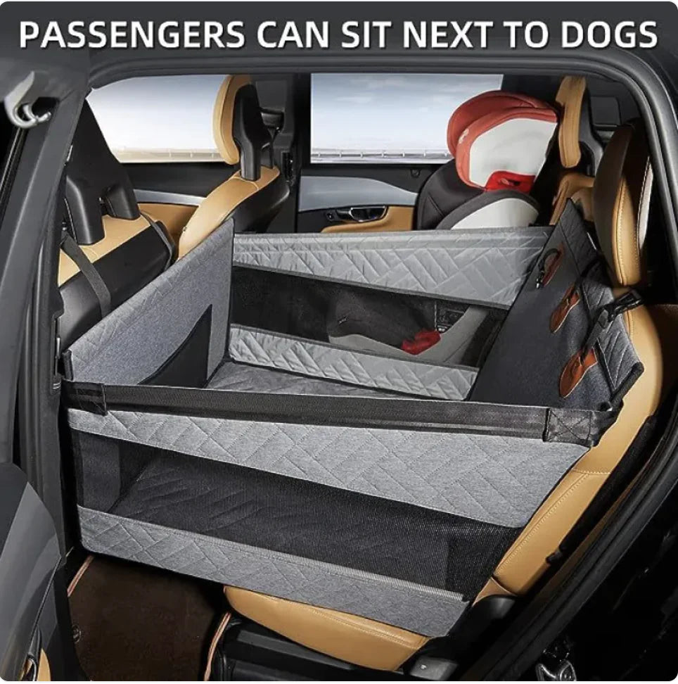 Waterproof & Dirt-Resistant Dog Bed for Car Travel