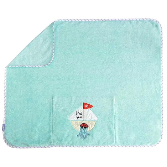 Milk&Moo Sailor Octopus Baby Blanket for Stroller