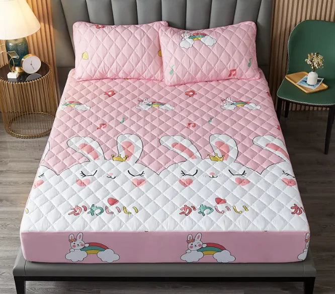 Quilted Bed Sheet Thickened Bedspread Waterproof And Breathable