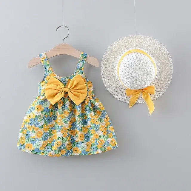 2 Pieces/Set Baby Girl Summer Fashion Dresses