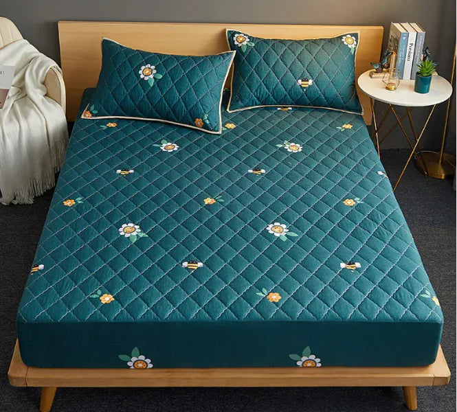 Quilted Bed Sheet Thickened Bedspread Waterproof And Breathable