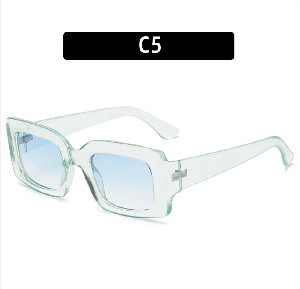 Uv Protection Sunglasses Sunglasses Fashion Rectangle