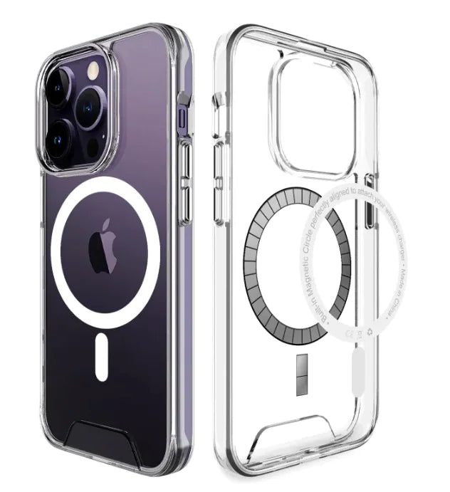 Transparent Magnetic Phone Case