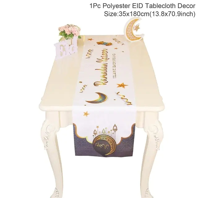 Ramadan Decoration Table Runner