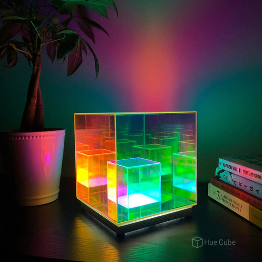 Acrylic Hypercube Table Lamp