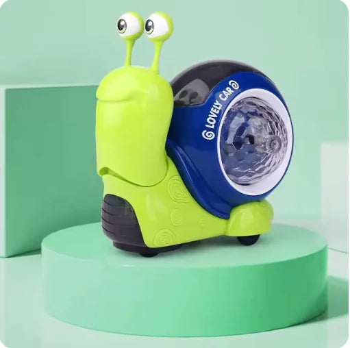 Snail Glow Musical Projection Toy