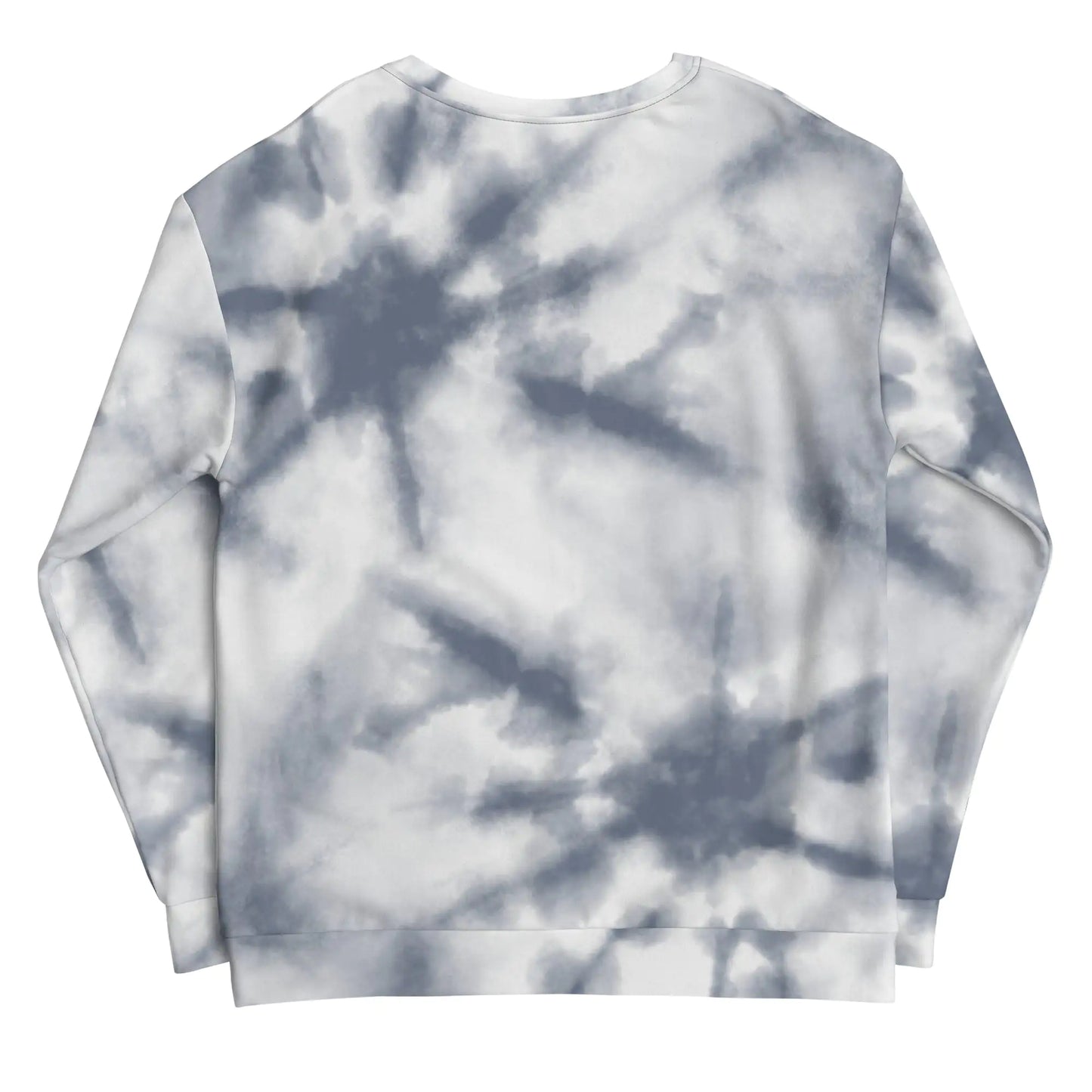 Grey Tie-Dye Vibe Tropical Sweatshirt