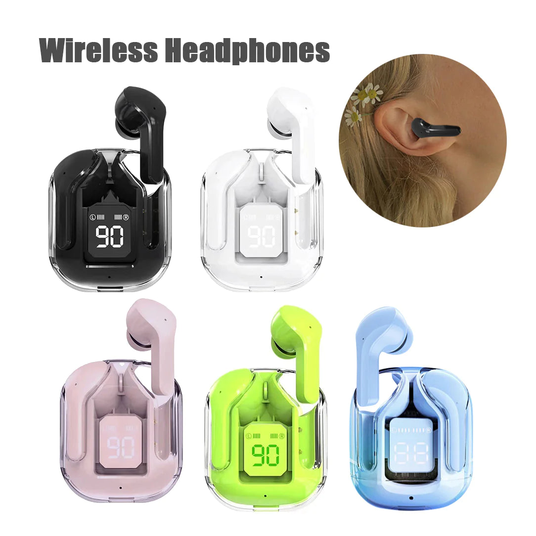 Transparent Wireless Bluetooth Headset