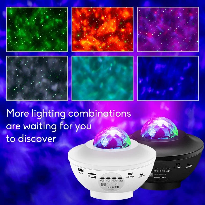 LED Star Galaxy Projector Lamp