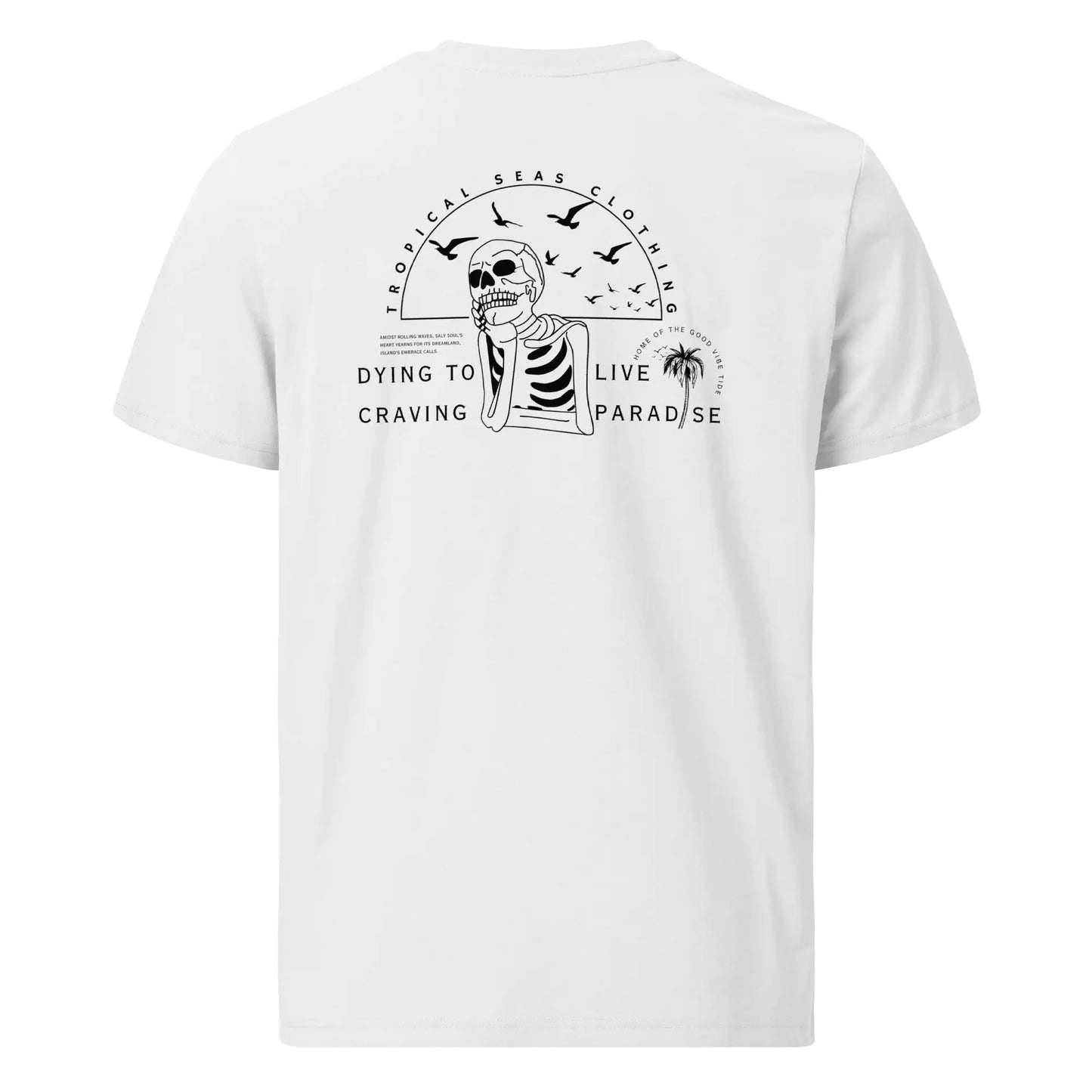 Craving Paradise Skeleton Organic Cotton t-shirt