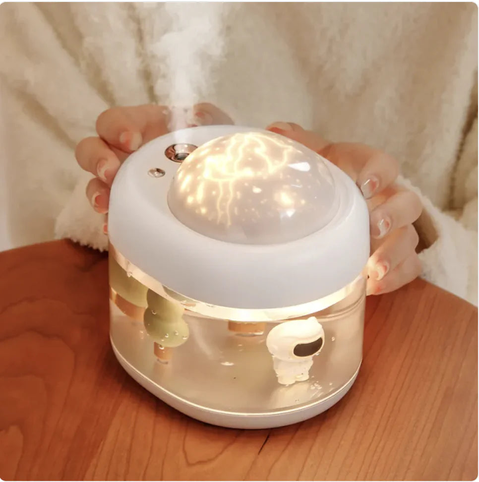 360° Rotating Projection Humidifier with Large Capacity