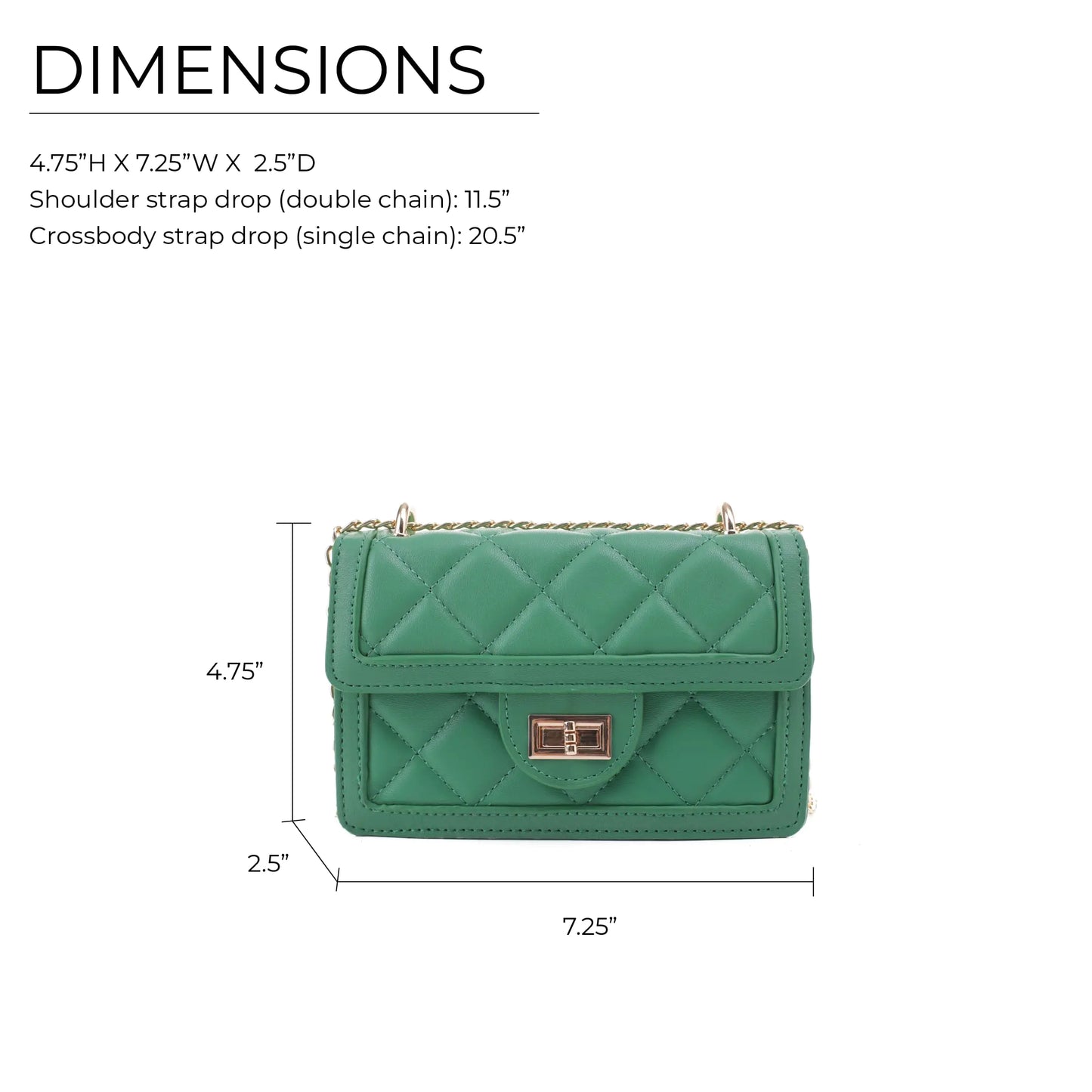 SG SUGU Small Quilted Crossbody Bag, Trendy Designer Mini Shoulder Bag, Phone Wallet Purse for Women Kelly Green