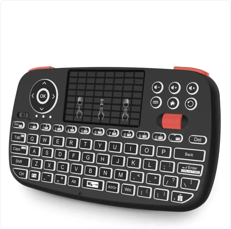 2-in-1 Mini Wireless Bluetooth Keyboard for Mobile Phones – 2.4G Dual Mode