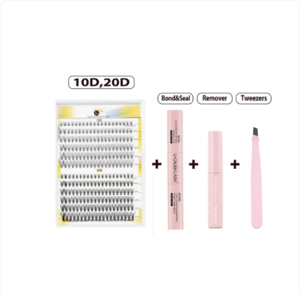 Luxurious Thick Curly False Eyelash Set