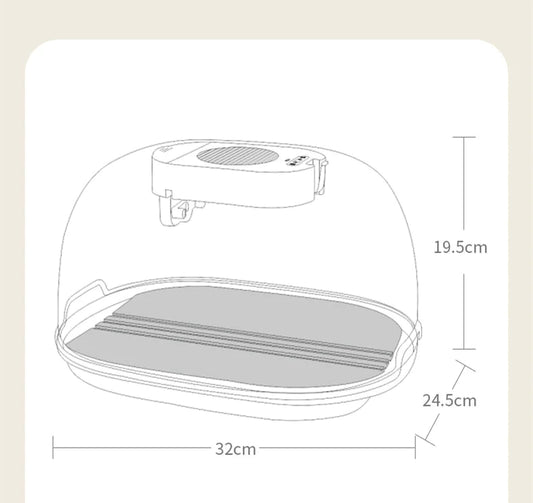 Rapid Preservation And Defrosting Tray