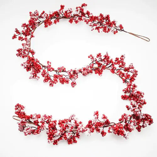 Red Berry Christmas Garland