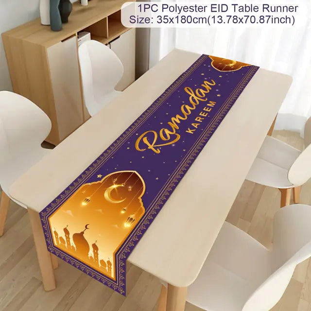 Ramadan Decoration Table Runner