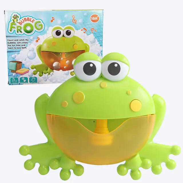 Baby Bath Toys Bubble Machine Crabs Frog