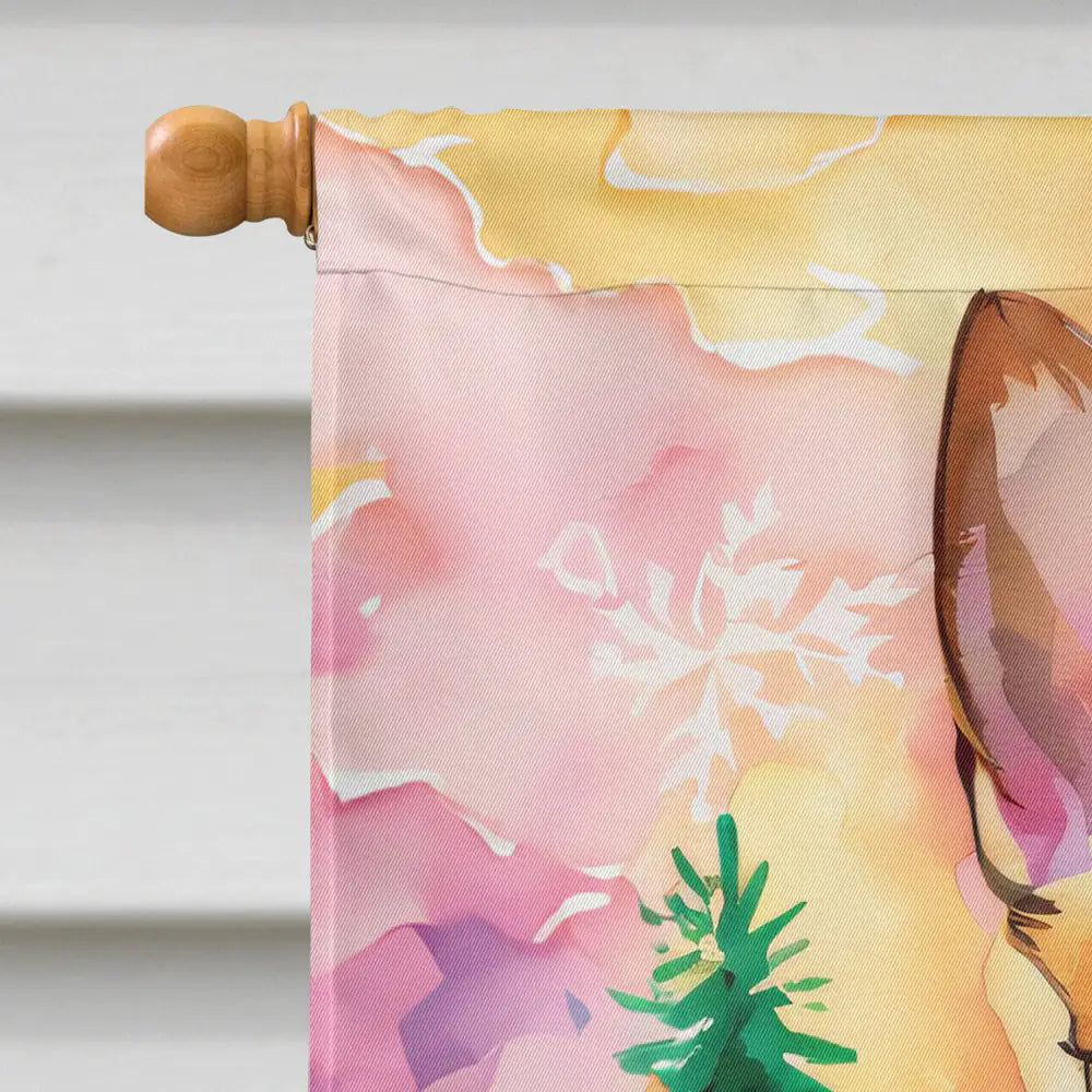 Chihuahua Christmas House Flag